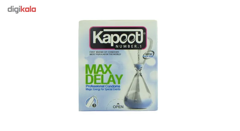 کاندوم کاپوت مدل Max Delay بسته 3 عددی - تصویر 2