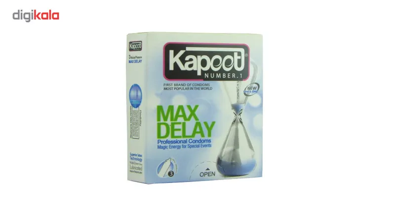 کاندوم کاپوت مدل Max Delay بسته 3 عددی - تصویر 4