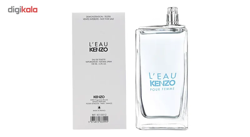 تستر ادو تویلت زنانه کنزو مدل LEau Kenzo حجم 100 میلی لیتر - تصویر 3