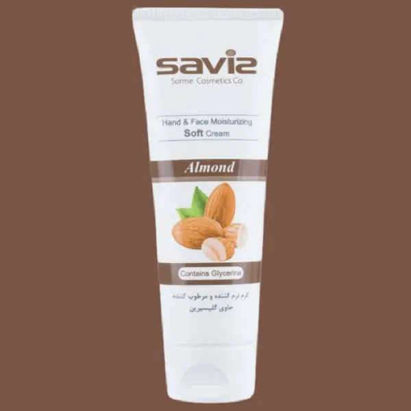 کرم مرطوب کننده ساویز مدل بادام حجم 75 میلی لیتر مجموعه 4 عددی - تصویر 2
