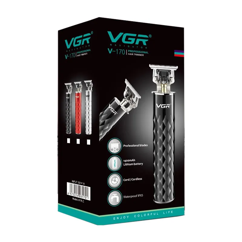 ماشین اصلاح موی سر و صورت وی جی ار مدل V-170 - تصویر 4