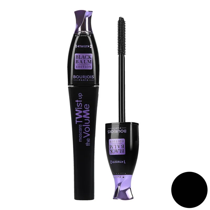 ریمل حجم دهنده بورژوا سری Twist-Up مدل Black Balm