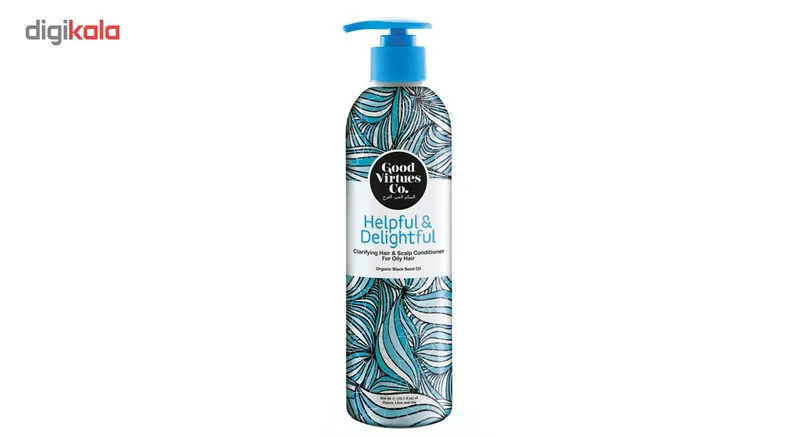 نرم کننده تقویتی و حجم دهنده مو گود ورچو مدل Healthy Hair And Scalp Conditioner حجم 300 میلی لیتر - تصویر 2