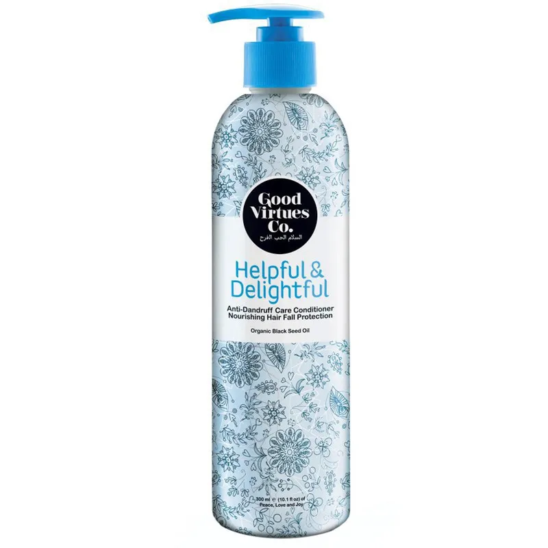 نرم کننده مغذی و ضد ریزش مو گود ورچو مدل Anti Dandruff Care Conditioner حجم 300 میلی لیتر