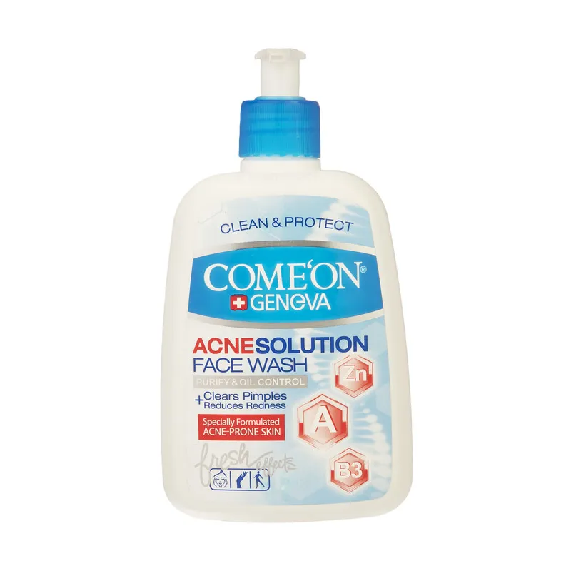 ژل شستشو صورت کامان مدل Acne حجم 500 میلی لیتر - تصویر 2