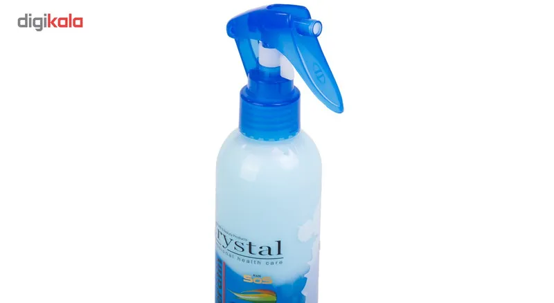 ماسک مو دو فاز آبی روزانه کریستال مدل Hydrolyzed Keratin حجم 250 میلی لیتر - تصویر 3