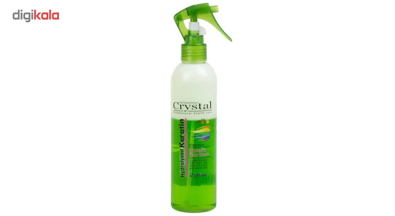 ماسک مو دو فاز کریستال مدل Hydrolyzed Keratin حجم 250 میلی لیتر - تصویر 2