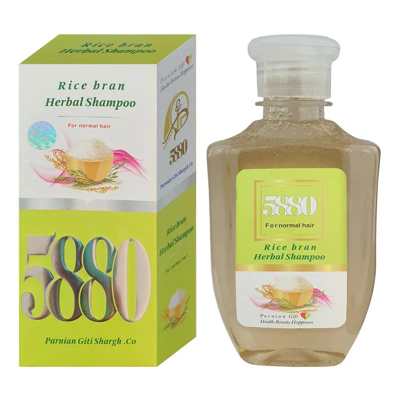 شامپو مو 5880 مدل سبوس برنج وزن 280 گرم - تصویر 2