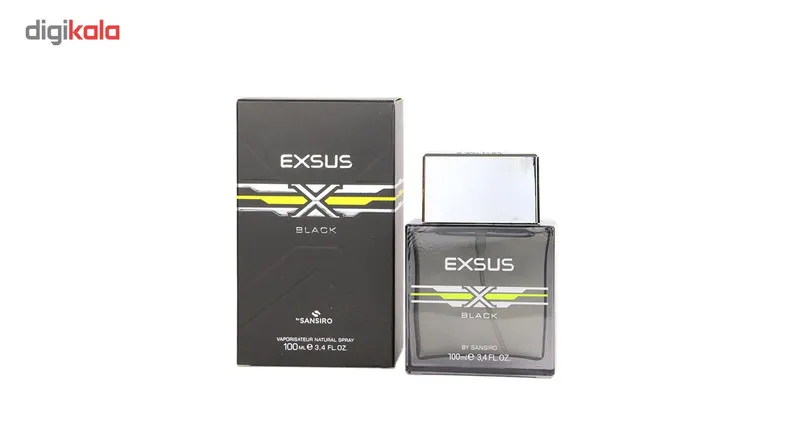 ادوپرفیوم مردانه سن سیرو مدل exsus black حجم 100 میلی لیتر - تصویر 2