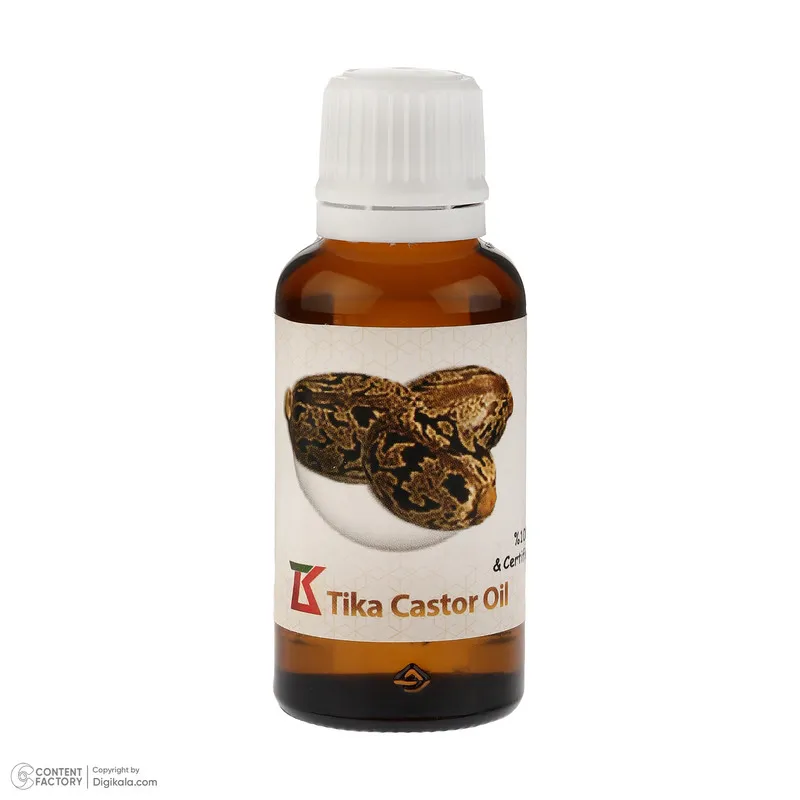 روغن کرچک خالص تیکا 40 میلیلیتر با گرانروی بالا، استخراج با دمای پایین، بستهبندی شیشهای قطرهچکانی، مرطوبکننده و ضد حساسیت، مناسب مراقبت از پوست و مو، افزایش سلامت و ترمیم پوست - تصویر 6