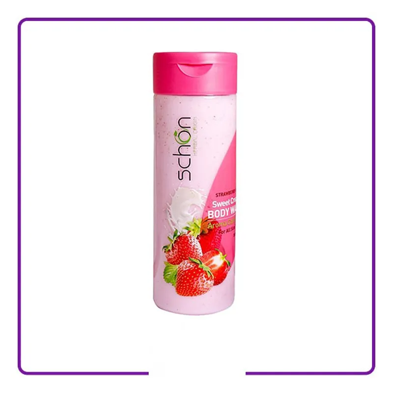شامپو بدن شون مدل Strawberry And Milk حجم 300 میلی لیتر - تصویر 5