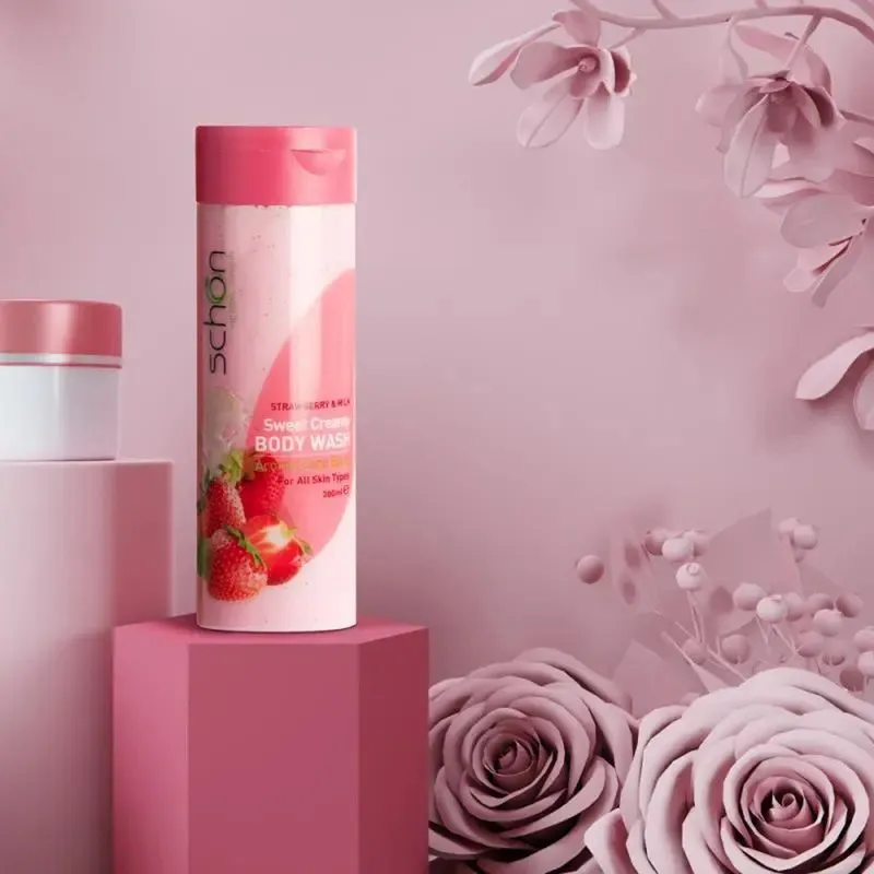 شامپو بدن شون مدل Strawberry And Milk حجم 300 میلی لیتر - تصویر 6