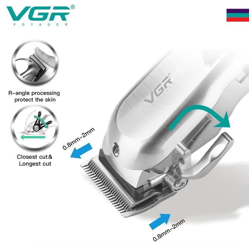 ماشین اصلاح موی سر و صورت وی جی ار مدل V-278 - تصویر 3