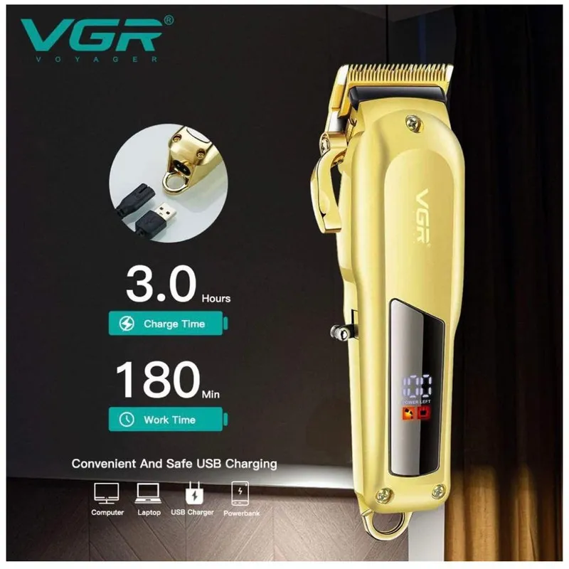 ماشین اصلاح موی سر و صورت وی جی ار مدل V-278 - تصویر 6