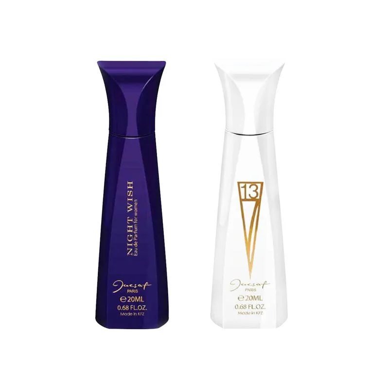 عطر جیبی زنانه ژک ساف مدل W حجم 20 میلی لیتر مجموعه 2 عددی