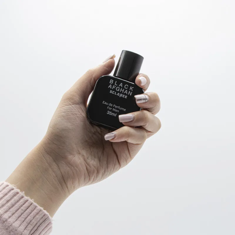 عطر جیبی مردانه اسکلاره مدل Black afghan حجم 35 میلی لیتر به همراه عطر جیبی مردانه اسکلاره مدل Crd Aventus حجم 35 میلی لیتر - تصویر 2