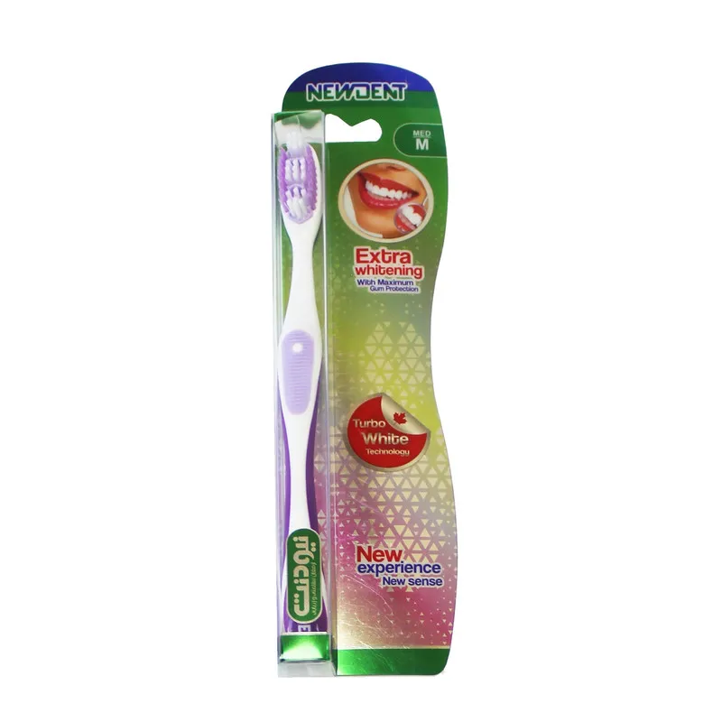 مسواک کانفیدنت سری NewDent مدل Prime Silver Pack با برس متوسط - تصویر 3