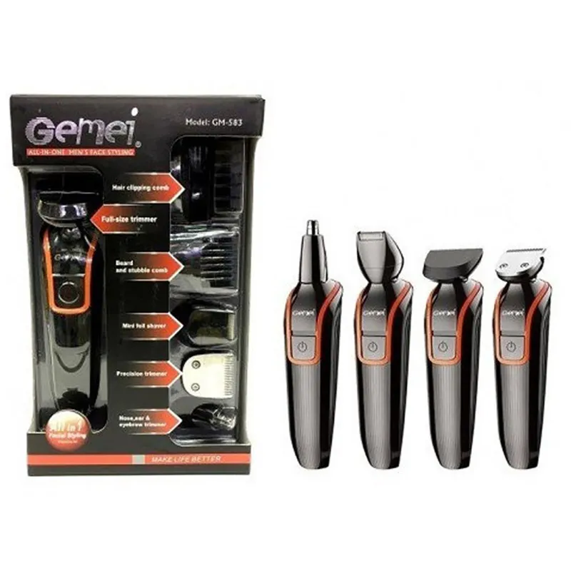 ماشین اصلاح موی سر و صورت جیمی مدل GM-583 - تصویر 4
