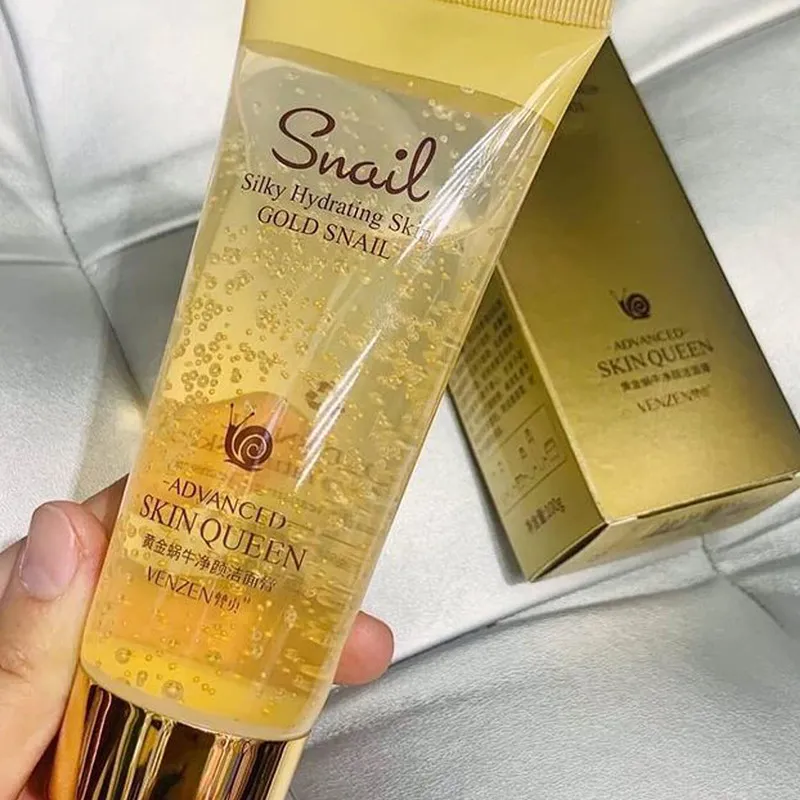 فوم شستشو صورت ونزن مدل GOLD SNAIL وزن 100 گرم - تصویر 2