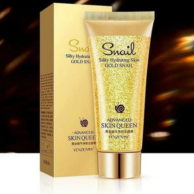 فوم شستشو صورت ونزن مدل GOLD SNAIL وزن 100 گرم - تصویر 3