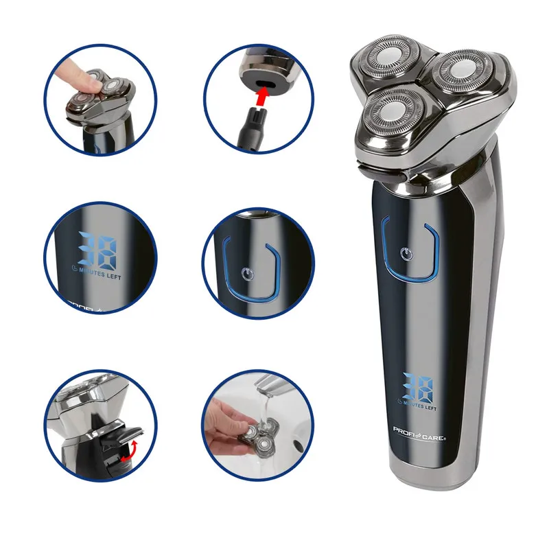 ماشین اصلاح صورت پروفی کر مدل PC-HR 3023 - تصویر 3
