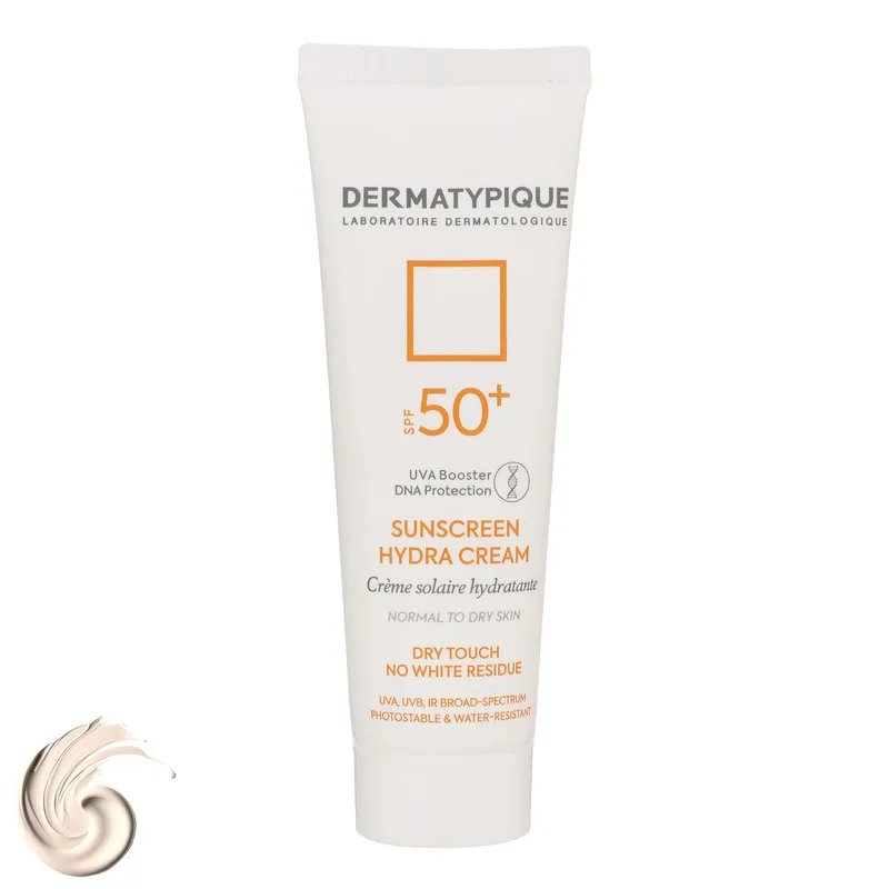 کرم ضدآفتاب بی‌رنگ درماتیپیک +SPF50 مدل هیدرا مناسب انواع پوست، حجم 50 میلی‌لیتر - تصویر 2