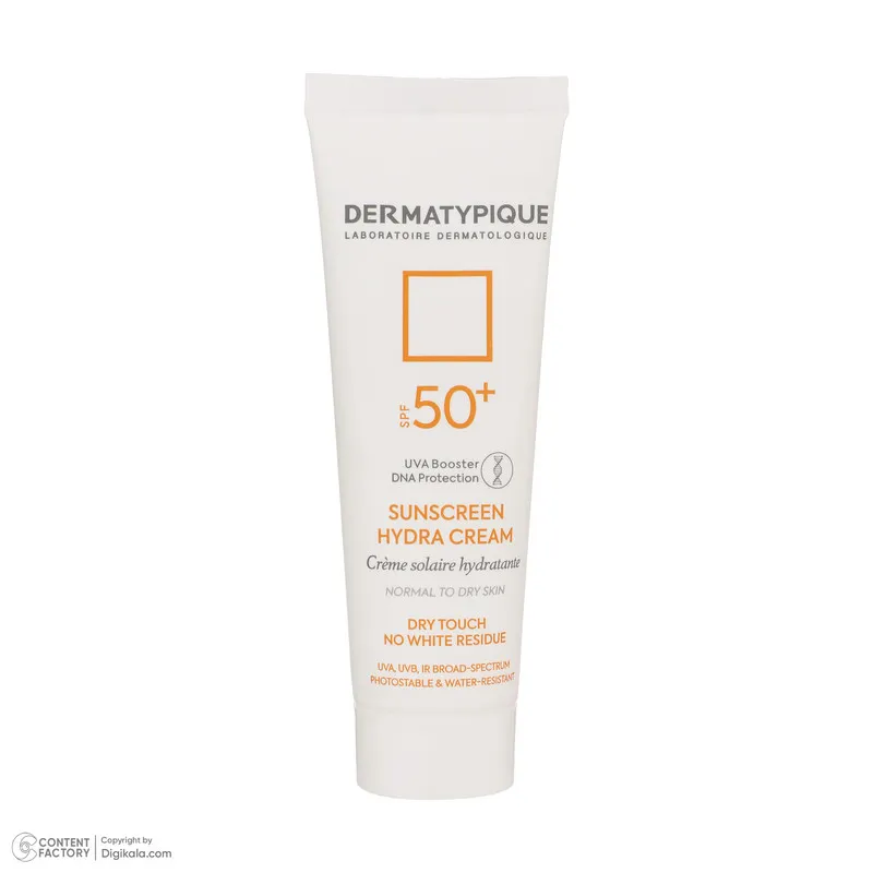 کرم ضدآفتاب بی‌رنگ درماتیپیک +SPF50 مدل هیدرا مناسب انواع پوست، حجم 50 میلی‌لیتر - تصویر 6