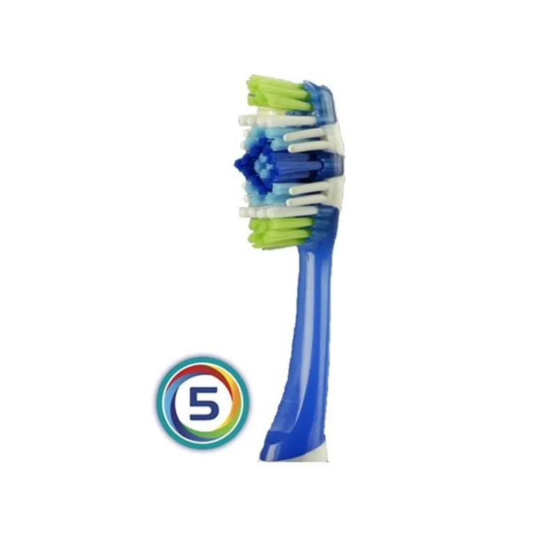 مسواک اورال-بی سری ADVANTAGE COMPLETE مدل 5WAY CLEAN با برس نرم مجموعه 2 عددی - تصویر 2