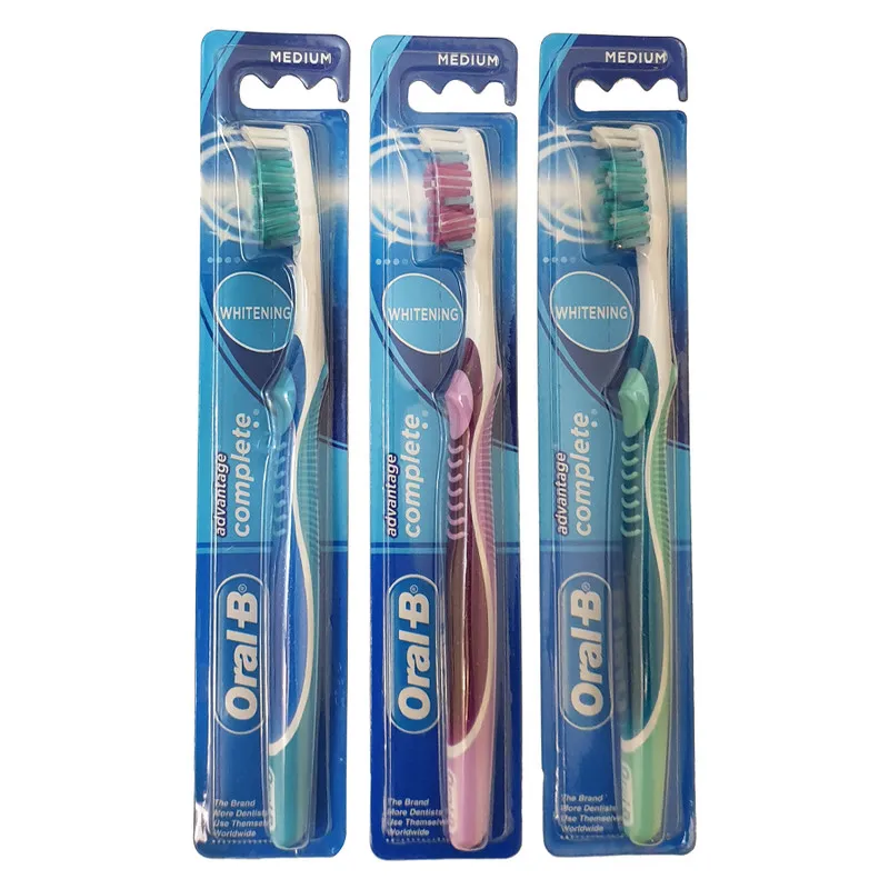 مسواک اورال-بی سری advantage complete مدل whitening با برس متوسط - تصویر 2