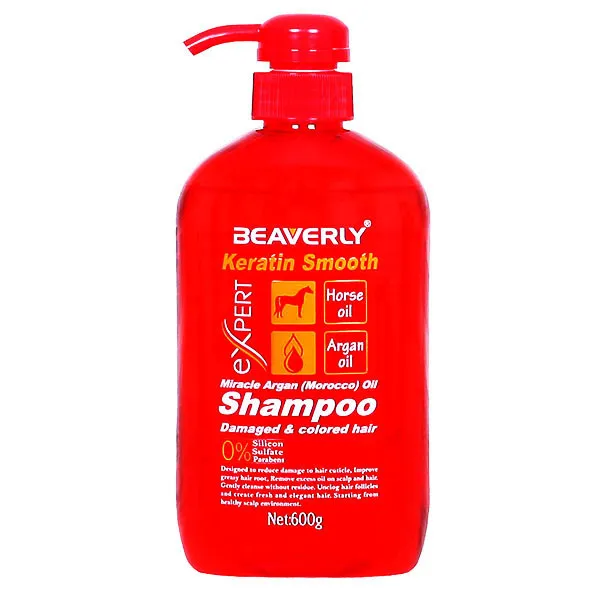 شامپو مو بیورلی مدل Keratin Smooth حجم 600 میلی لیتر - تصویر 2