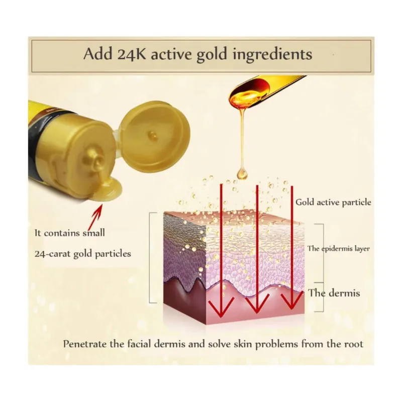 ماسک صورت ایچون بیوتی مدل GOLD CAVIAR حجم 120 میلی لیتر - تصویر 6