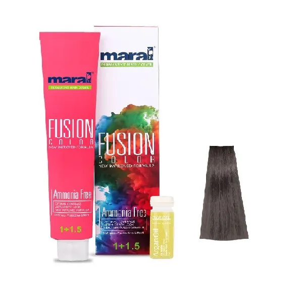 رنگ مو مارال مدل Fusion شماره 5.110 حجم 100 میلی لیتر رنگ خاکستری مات - تصویر 2