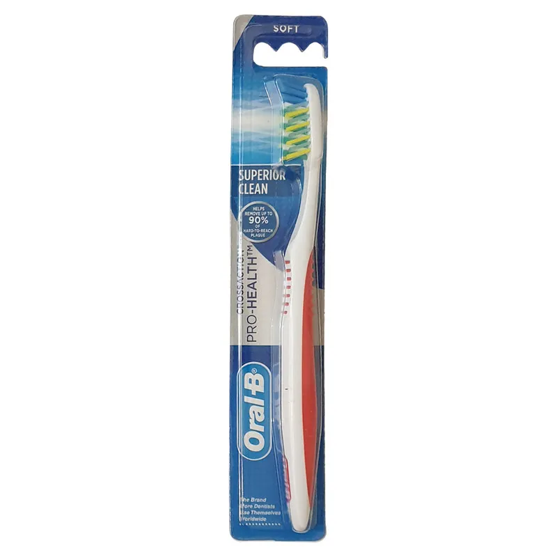 مسواک اورال-بی سری PROHEALTH CROSSACTION مدل SUPERIOR 90% با برس نرم - تصویر 4
