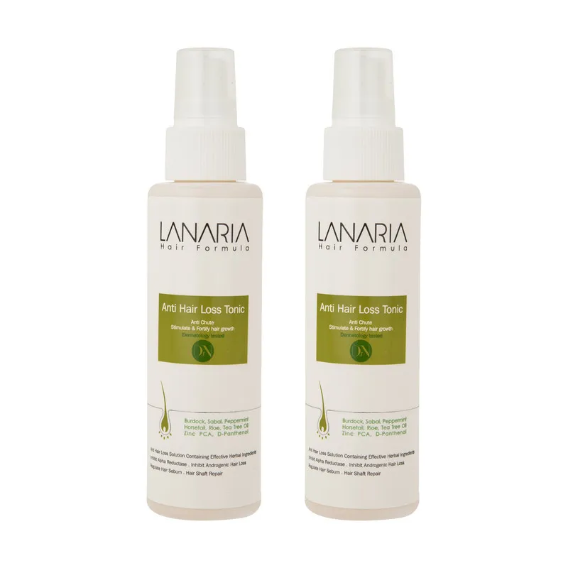 تونیک تقویت کننده مو لاناریا مدل Tea Tree حجم 150 میلی لیتر مجموعه 2 عددی