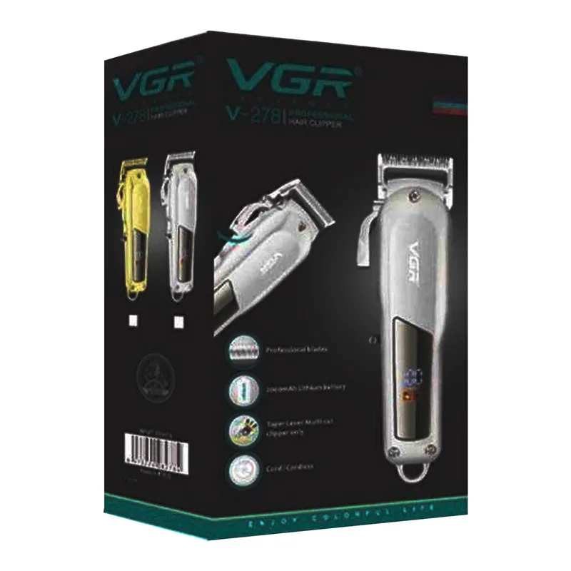 ماشین اصلاح موی سر و صورت وی جی آر مدل v-278 - تصویر 5