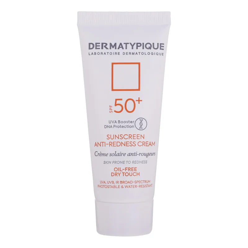 کرم ضد آفتاب بدون رنگ درماتیپیک SPF50 مدل Anti_redness محافط UVB, UVA مناسب انواع پوست حجم 40 میلیلیتر - تصویر 2