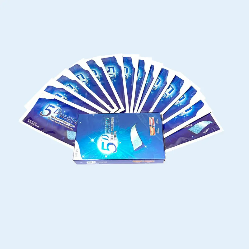 نوار سفید کننده دندان دوایت مدل 5 plus بسته 14 عددی - تصویر 2