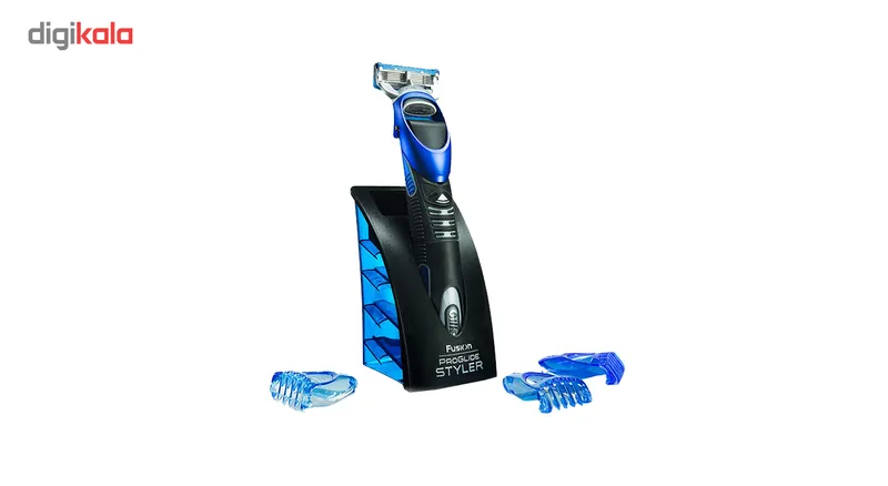 خود تراش ژیلت مدل Fusion Power Styler به همراه 3 سری شانه - تصویر 4