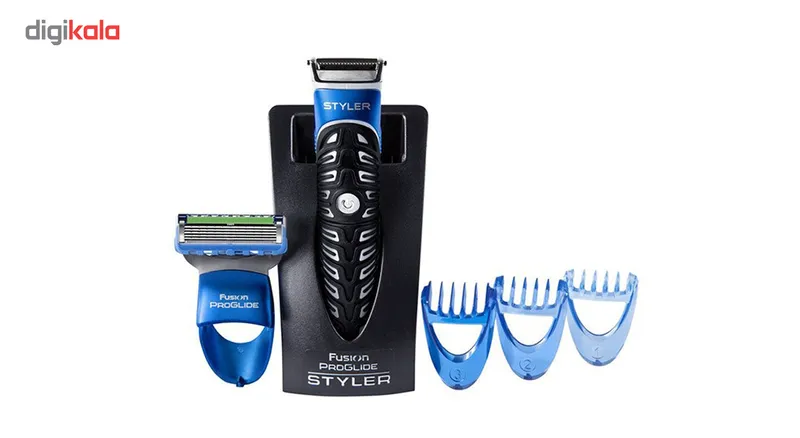 خود تراش ژیلت مدل Fusion Power Styler به همراه 3 سری شانه - تصویر 5