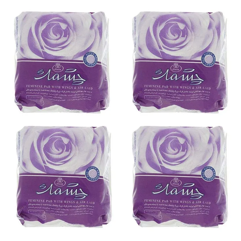 نوار بهداشتی چشمک مدل Ultra Thin مجموعه 4 عددی - تصویر 2