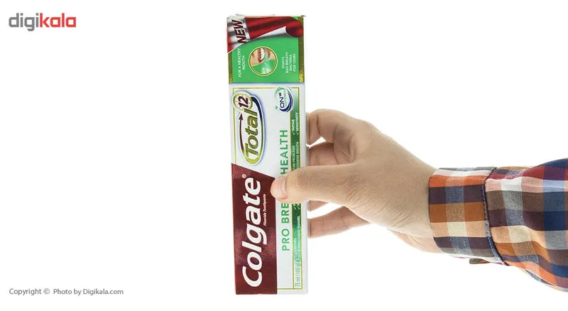 خمیر دندان کلگیت سری Total 12 مدل Pro Breath Health حجم 75 میلی لیتر - تصویر 3