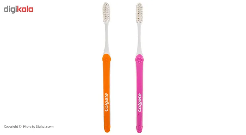 پک مسواک کلگیت مدل Slim Soft بسته 2 عددی - تصویر 4