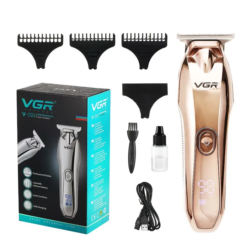 ماشین اصلاح موی سر و صورت وی جی ار مدل V-293 - تصویر 5