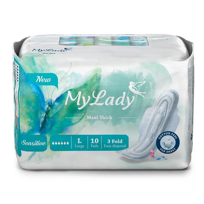 نوار بهداشتی مای لیدی مدل Maxi sensitive مجموعه 7 عددی - تصویر 5