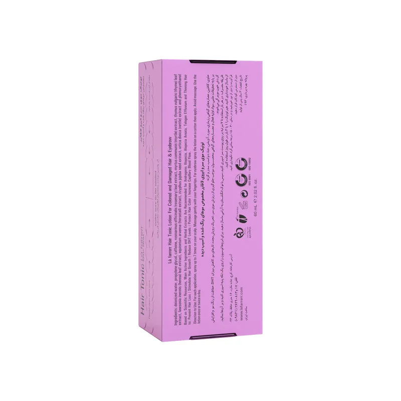 تونیک ضد ریزش مو و ابرو لافارر مدل Boost Therapy مناسب موهای رنگ شده حجم 60 میلی لیتر - تصویر 3