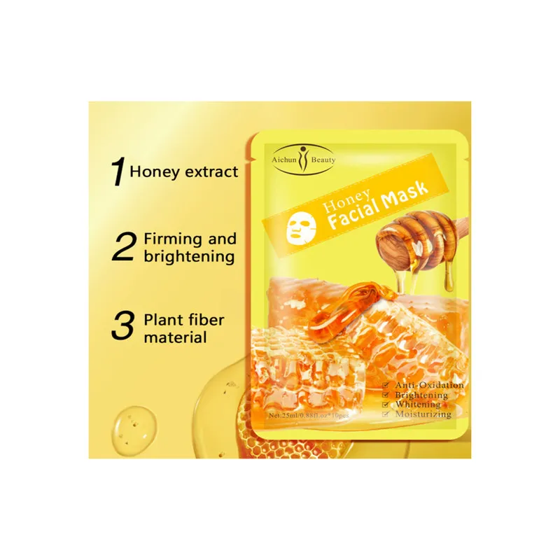 ماسک صورت ایچون بیوتی مدل HONEY حجم 25 میلی لیتر - تصویر 3