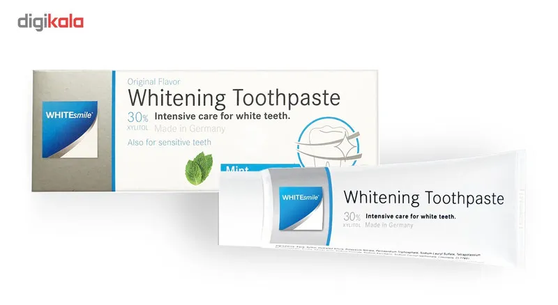 خمیر دندان سفید کننده وایت اسمایل مدل Whitening حجم 75میلی لیتر - تصویر 3