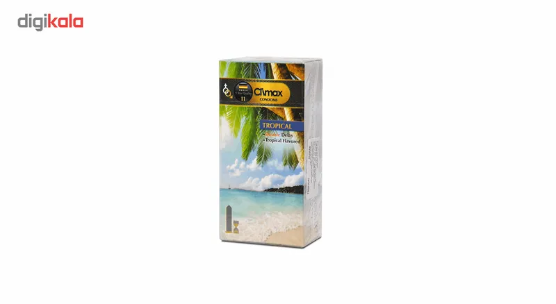 کاندوم کلایمکس مدل Tropical 11بسته 12 عددی - تصویر 2
