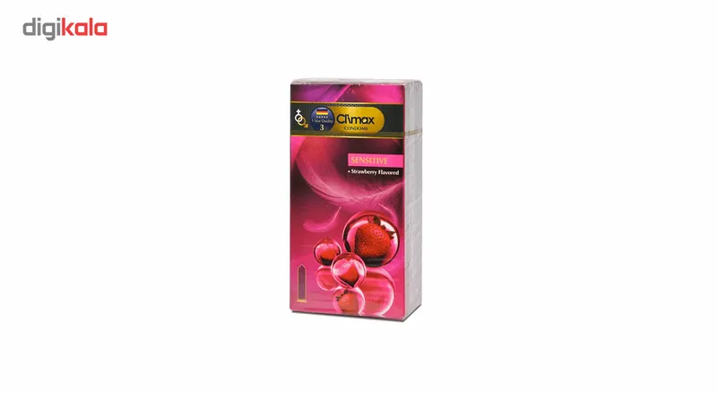 کاندوم کلایمکس مدل Sensitive 3 بسته 12 عددی - تصویر 2