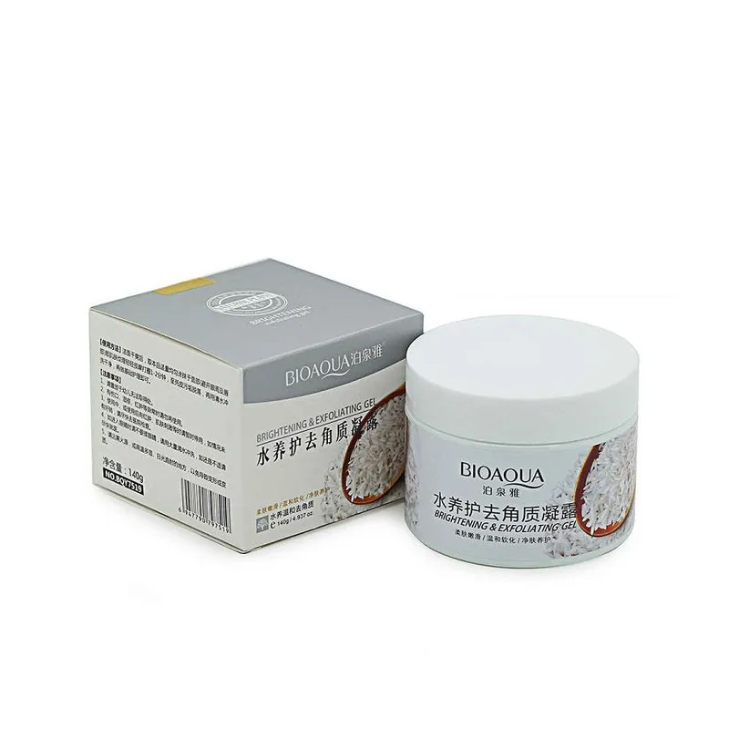 ماسک لایهبردار و روشنکننده صورت و بدن بایو آکوا مدل لایه بردار برنج با حجم 140 میلیلیتر، حاوی آلوئهورا و پروتئین گندم، مناسب پوست مختلط و افزایش شفافیت و لطافت پوست - تصویر 3
